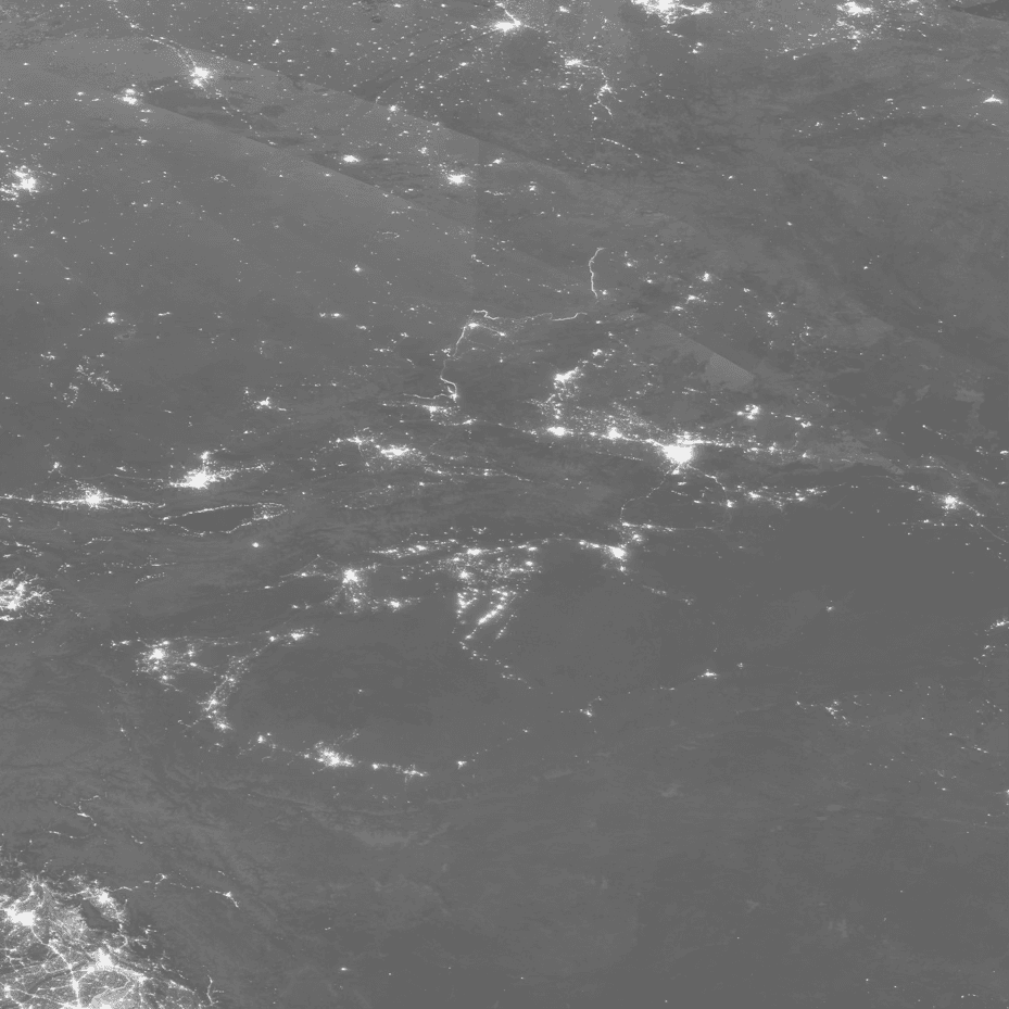 夜间灯光 示例图