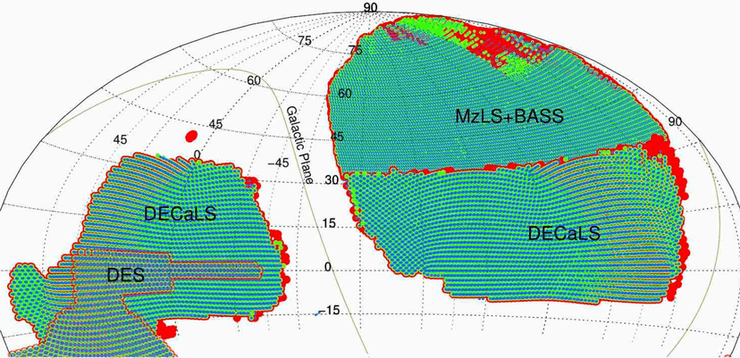 Dark Energy Spectroscopic Instrument(DESI) - Legacy Surveys